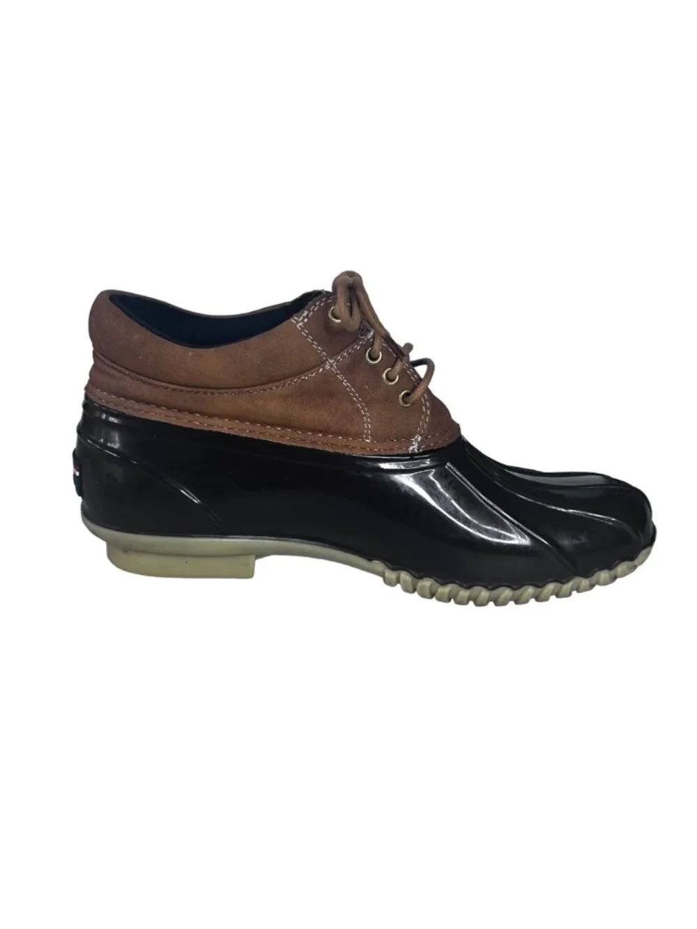 Tommy Hilfiger Casey Duck Boots Womens Size 9 Brown Waterproof